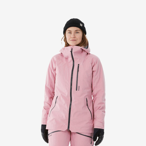 Лыжная куртка женская - FR 500 бледно-розовый WEDZE, цвет rosa