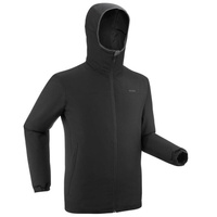 Лыжная куртка мужская - 100 черная WEDZE, цвет schwarz