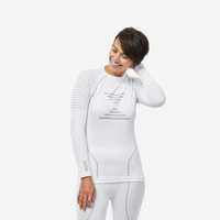 Лыжное белье функциональная рубашка женское - 900 белый WEDZE, цвет weiss