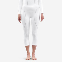 Лыжное белье функциональные брюки женские бесшовные - BL 900 белый WEDZE, цвет weiss