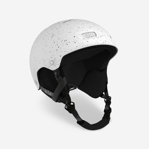 Лыжный шлем для сноуборда взрослый/детский - H-FS 300 белый в крапинку DREAMSCAPE, цвет weiss