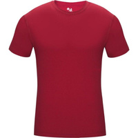 Рубашка с короткими рукавами Pro Compression мужская майка красная X-Large BADGER SPORT, цвет rot