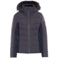 Женская лыжная пуховая куртка Icetown SALOMON, цвет grau