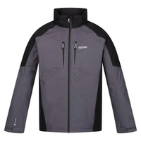 Мужская водонепроницаемая куртка Calderdale темно-серая, черная REGATTA, цвет gris