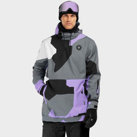 Мужская зимняя спортивная сноубордическая куртка для W1 Tignes SIROKO лавандовая