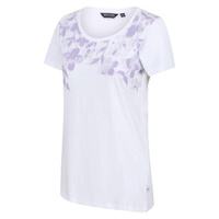 Женская рубашка для фитнеса с коротким рукавом Filandra VI - белая REGATTA, цвет weiss
