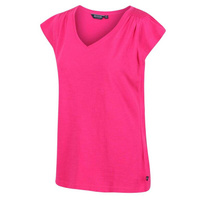 Женская рубашка для фитнеса с коротким рукавом Francine - розовая REGATTA, цвет rosa