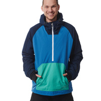 Мужская куртка для лыж/сноуборда - RAIL синий темно-мятный Light Board Corp, цвет schwarz