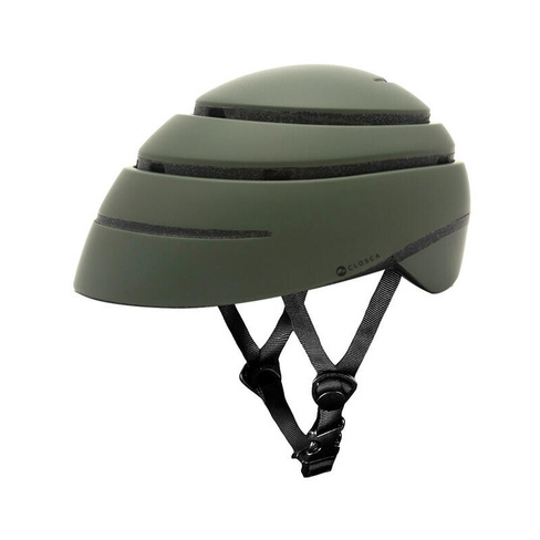 Складной городской велосипедный/степовой шлем (Helmet LOOP, Amazonia) CLOSCA, цвет gruen