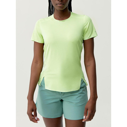 Женская спортивная футболка Atazar Born Living Yoga с рукавами, цвет verde
