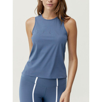 Женская спортивная футболка без рукавов Keira Born Living Yoga для йоги, цвет azul