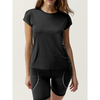 Женская спортивная футболка с рукавами Aina Born Living Yoga, цвет negro