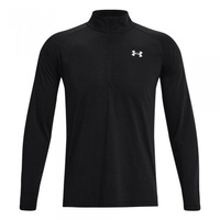 Спортивная рубашка с короткими рукавами Ua Streaker Half Zip Men - Черный UNDER ARMOUR, цвет schwarz