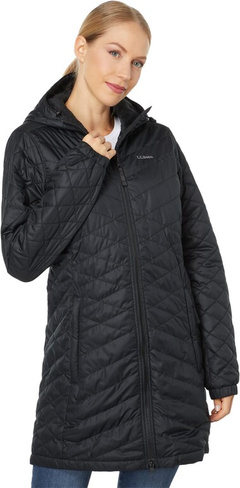 Пальто Primaloft на флисовой подкладке L.L.Bean, черный
