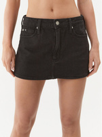 Джинсовая юбка стандартного кроя Calvin Klein, черный