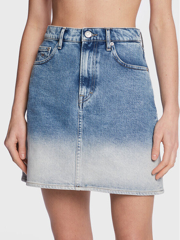Джинсовая юбка стандартного кроя Tommy Jeans, синий