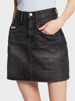 Джинсовая юбка стандартного кроя Tommy Jeans, черный