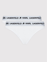 Комплект из 2 классических женских трусов Karl Lagerfeld, белый