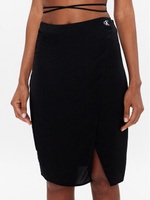 Мини-юбка стандартного кроя Calvin Klein, черный
