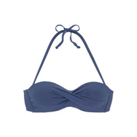 S.Oliver Beachwear купальник-бандо на косточках »Rome« для женщин, цвет blau