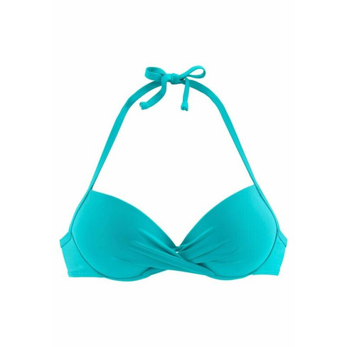 S.Oliver Beachwear топ бикини пуш-ап »Испания« для женщин, цвет blau