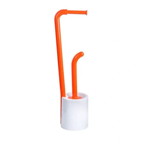Стойка для ёршика и туалетной бумаги Fixsen Wendy FX-7032-93 69 см пластик цвет оранжевый FIXSEN FX-7032-93 Wendy