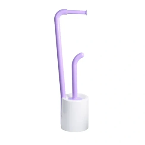 Стойка для ёршика и туалетной бумаги Fixsen Wendy FX-7032-49 69 см пластик цвет фиолетовый FIXSEN FX-7032-49 Wendy