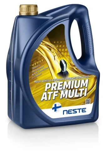 МАСЛО трансмиссионное NESTE PREMIUM ATF MULTI 4Л