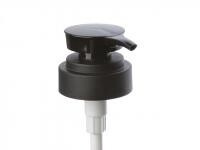 Дозатор для мыла D 24/410 широкая кнопка/носик узкий чёрный