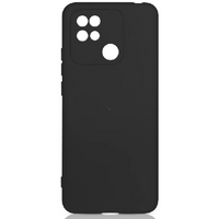 Силиконовая накладка для Xiaomi Redmi 10А (SC) черная