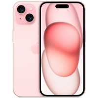 Мобильный телефон Apple iPhone 15 256Gb Dual: nano SIM + eSim pink (розовый)