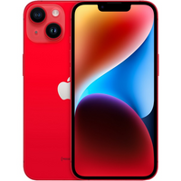 Мобильный телефон Apple iPhone 14 128GB Dual: nano SIM + eSim (PRODUCT) RED (красный)