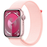 Apple Watch Series 9 45 мм Aluminium with Sport Loop light pink (нежно-розовый)