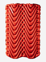 Надувной коврик KLYMIT Insulated Double V, Оранжевый Klymit