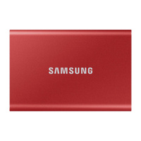 Внешний SSD накопитель Samsung T7 2TB Red (MU-PC2T0R/WW)