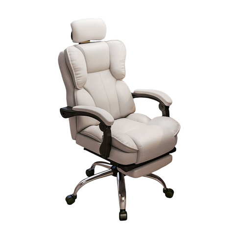 Игровое кресло Yipinhui P503, нейлон, подставка для ног, белый