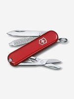 Нож складной Victorinox Classic SD Colors, 58 мм, 7 функций, Красный