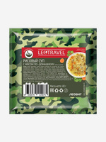 Блюдо быстрого приготовления Леовит LeoTravel Рисовый суп с мясом по-домашнему. 8 пакетов по 40 г, Зеленый