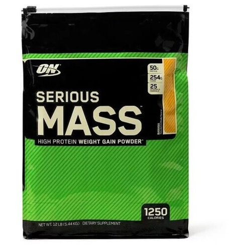 Serious Mass Optimum Nutrition (5455 гр) - Клубника
