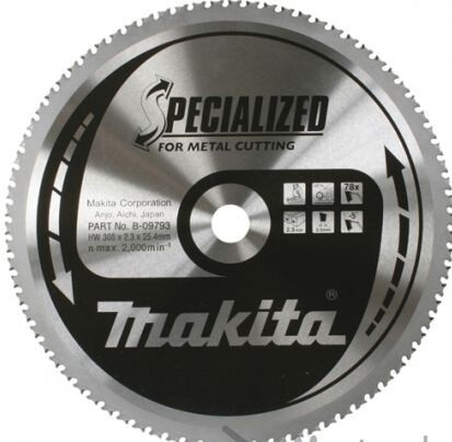 ДИСК MAKITA 185*30*70з по тонк.металл