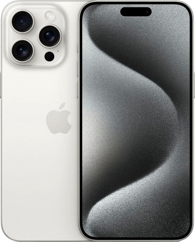 Мобильный телефон Apple iPhone 15 Pro Max 256Gb, nano-Sim+eSIM, Белый