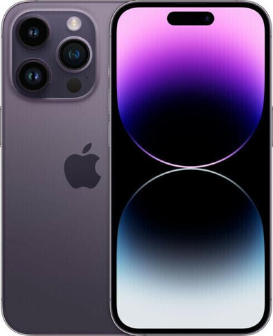 Мобильный телефон Apple iPhone 14 Pro 128Gb, Dual nano-SIM, Deep Purple
