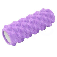 Ролик для йоги 140х330мм B33071 (фиолетовый)