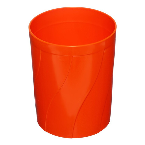 Подставка-стакан для канцелярии, оранжевая Calligrata
