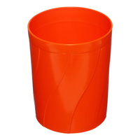 Подставка-стакан для канцелярии, оранжевая Calligrata