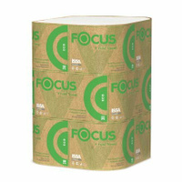 Полотенца бумажные листовые V - сложения FOCUS