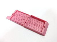 Гистологические кассеты с крышкой, розовые (250 шт.)