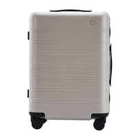 Чемодан NINETYGO Manhattan Frame Luggage 24" коричневый Ninetygo