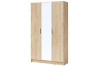 Шкаф 3-дверный с зеркалом Hoff Лофт