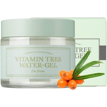 Водный гель «Витаминное дерево» 75 г с 72,39% витаминной воды для детоксикации кожи, I'M From
